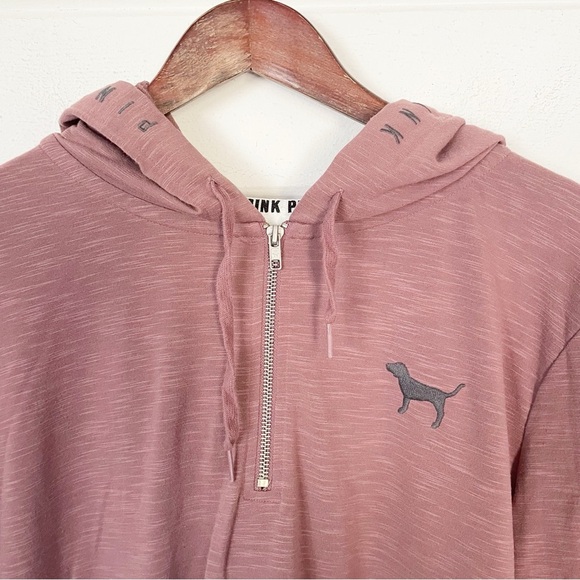 PINK Victoria’s Secret Colorblock Hoodie and Joggers Set Tracksuit Size Large - Picture 9 of 13